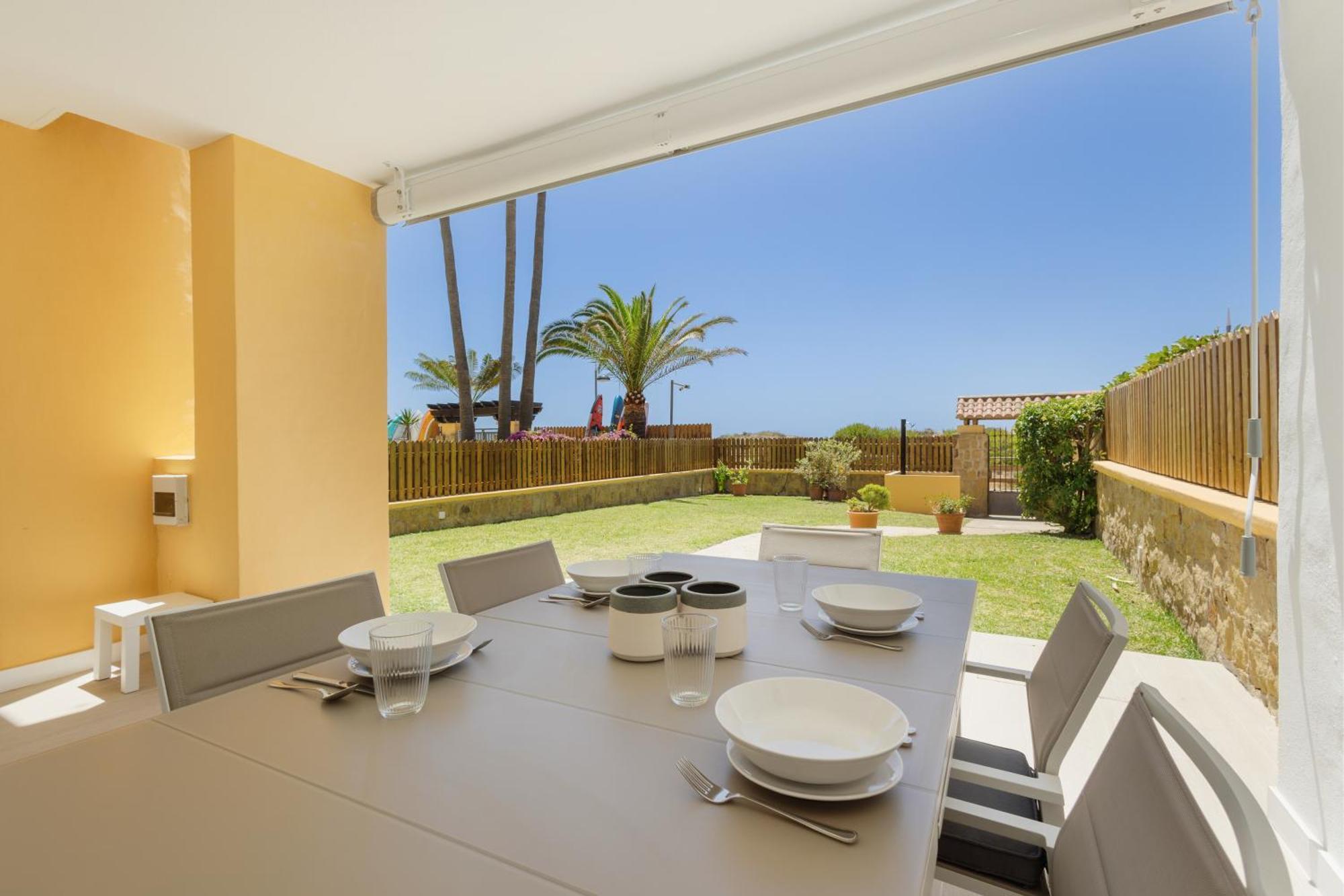 Renovated Apartment With Garden And Direct Beach Access, Marbella East Exterior foto