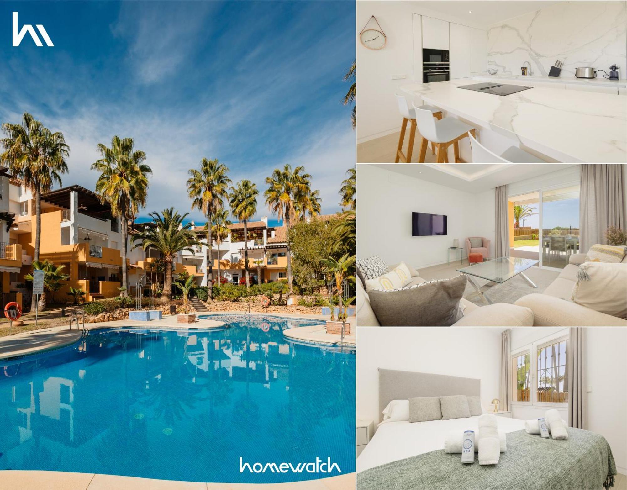 Renovated Apartment With Garden And Direct Beach Access, Marbella East Exterior foto